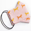 QQ x Jindos of LA (Pink) Origami Face Mask - Thumbnail Image 2