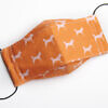 QQ x Jindos of LA (Orange) Origami Face Mask - Thumbnail Image 1