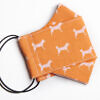 QQ x Jindos of LA (Orange) Origami Face Mask - Thumbnail Image 2