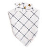 GRAPHITE (white) Dog Bandana - Thumbnail Image 2