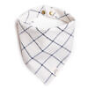 GRAPHITE (white) Dog Bandana - Thumbnail Image 1