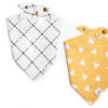 GRAPHITE (white) Dog Bandana - Thumbnail Image 4