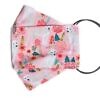 JINDO DOG FLORAL (Pink) Origami Face Mask - Thumbnail Image 2